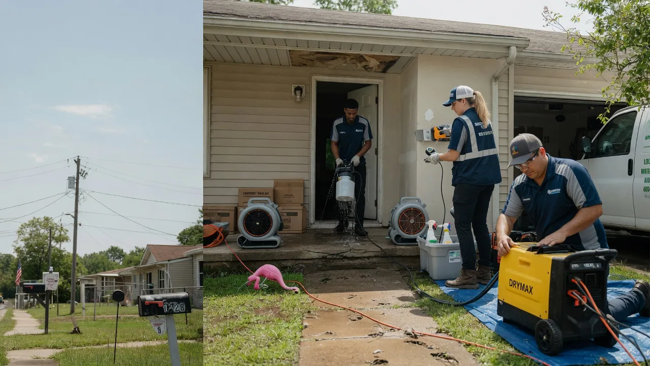 Storm Damage Water Removal in Cordova, SC near me